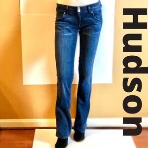 EUC Cute Hudson Signature Bootcut Jeans Size 27